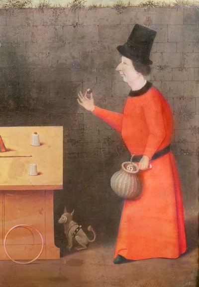 The Conjuror (detail) by Hieronymus Bosch